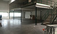 Innenansicht Halle