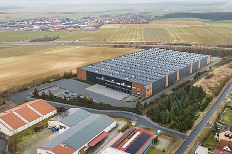 Niederwerrn bei Schweinfurt, ca. 23.400 m&sup2; Neubaulogistikhalle zu vermieten