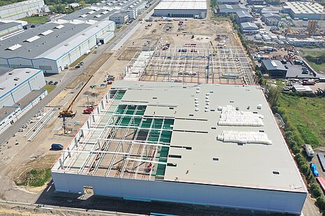 IM EXKLUSIVAUFTRAG | PROJEKTIERTER LOGISTIKNEUBAU IM EXKLUSIVAUFTRAG | PROJEKTIERTER LOGISTIKNEUBAU