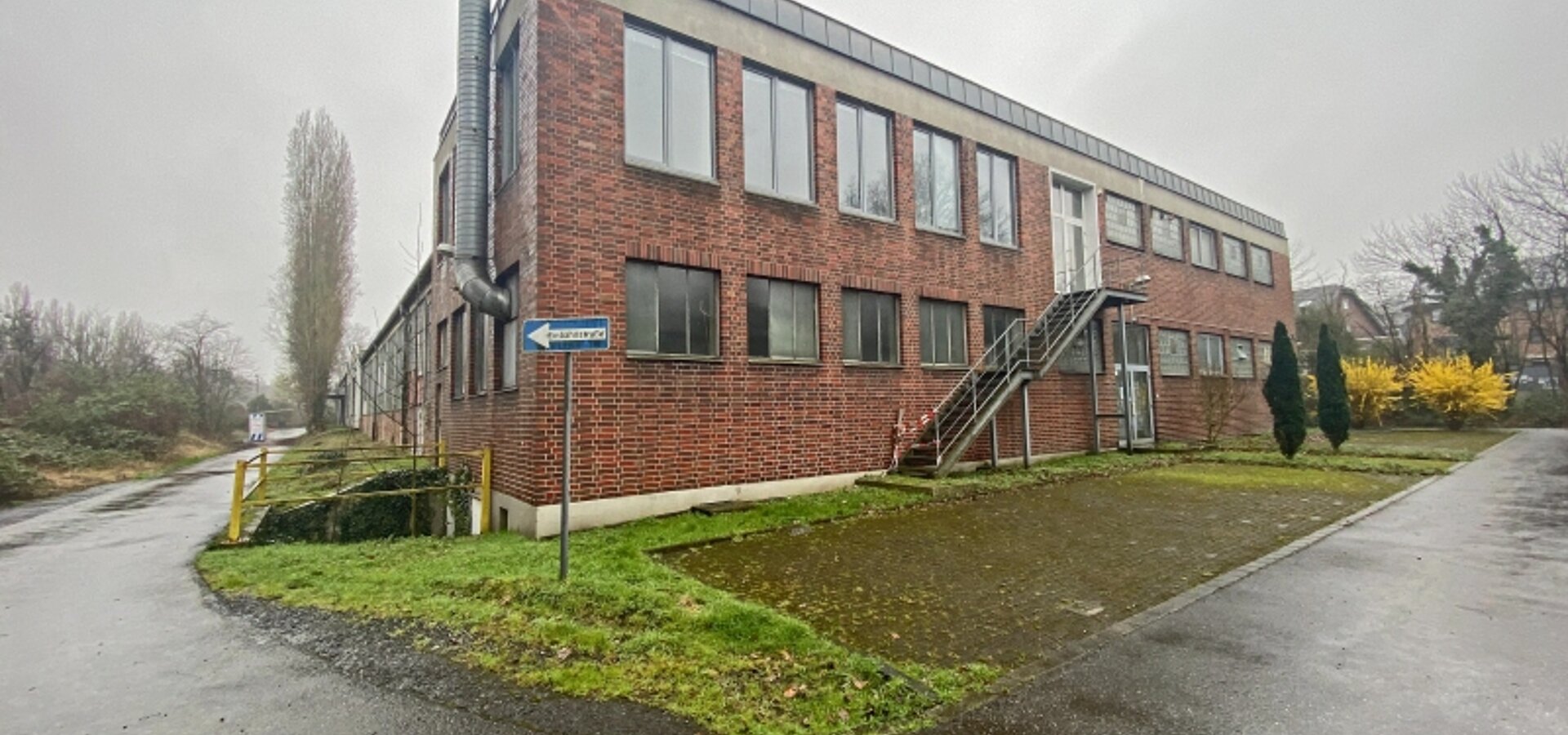 Au&szlig;enansicht Hallenfl&auml;che