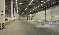 Innenansicht Hallenfl&auml;che