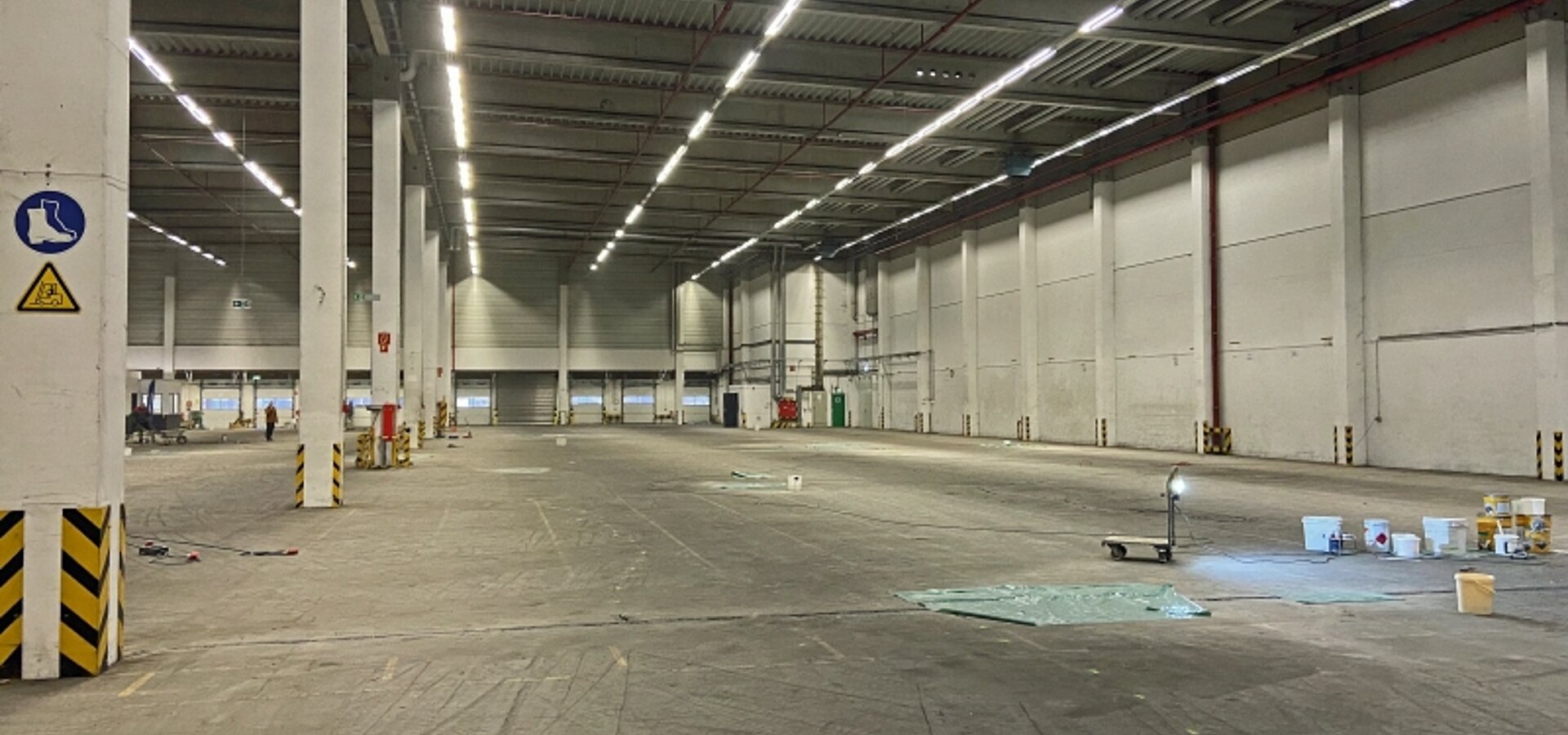 Innenansicht Hallenfl&auml;che