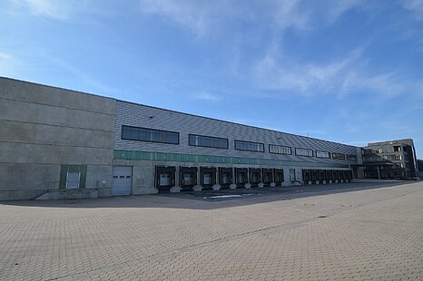 Moderne Logistikfläche an der A7 Moderne Logistikfläche an der A7