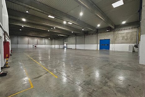 Peine, ca. 7.490 m&sup2; teilbare Hallenfl&auml;che zu vermieten