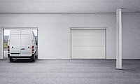 Visualisierung - Innenansicht Halle
