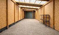 Innenansicht Halle - KI generiert