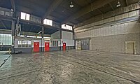 Innenansicht Hallenfl&auml;che