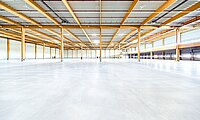 Innenansicht Hallenfläche