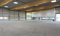 Innenansicht Hallenfläche