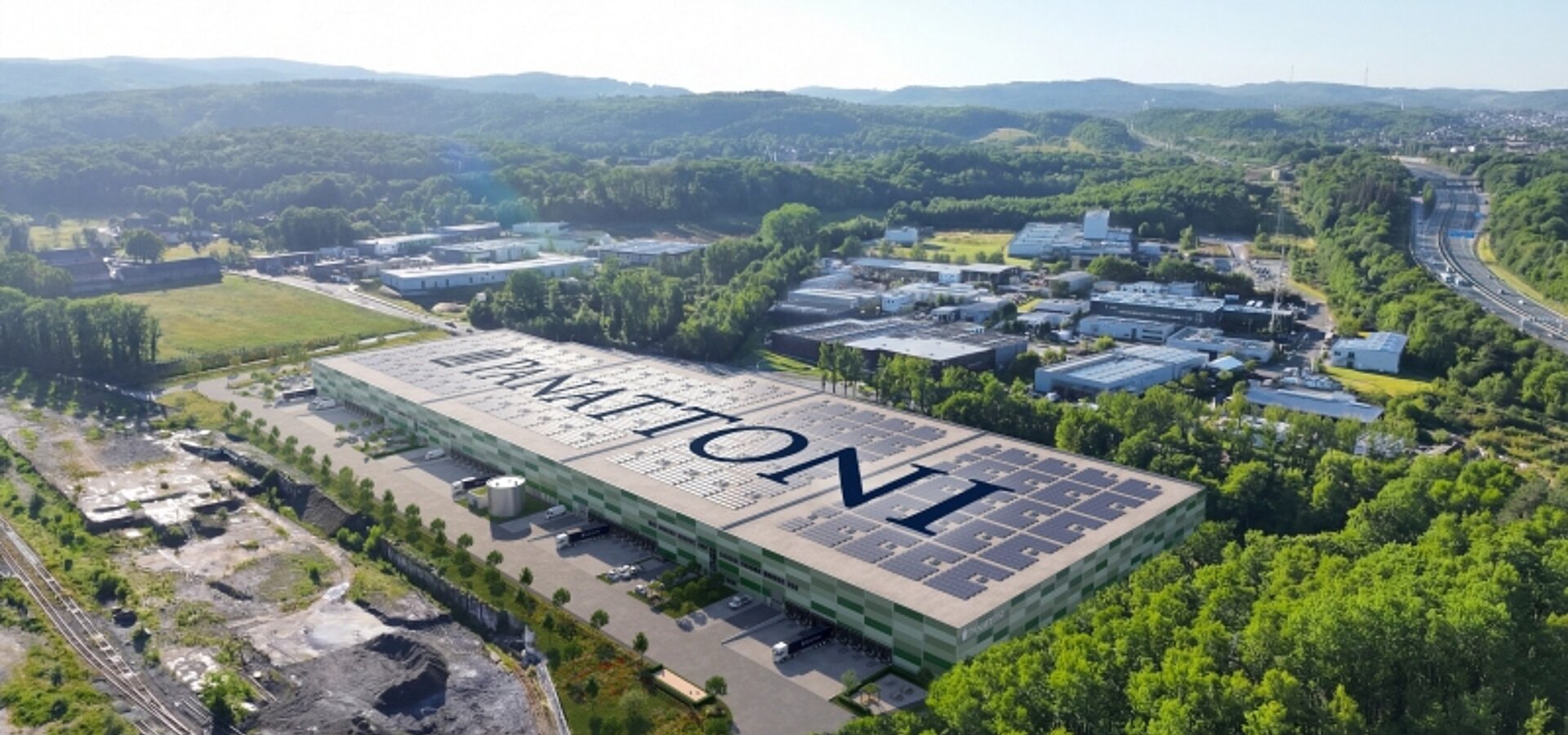 Luftbild Visualisierung