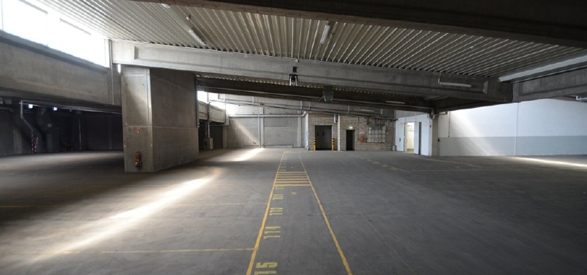 Innenansicht Halle