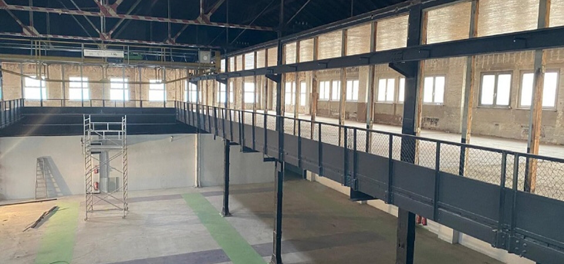 Halle 2 und 5 Innenansicht