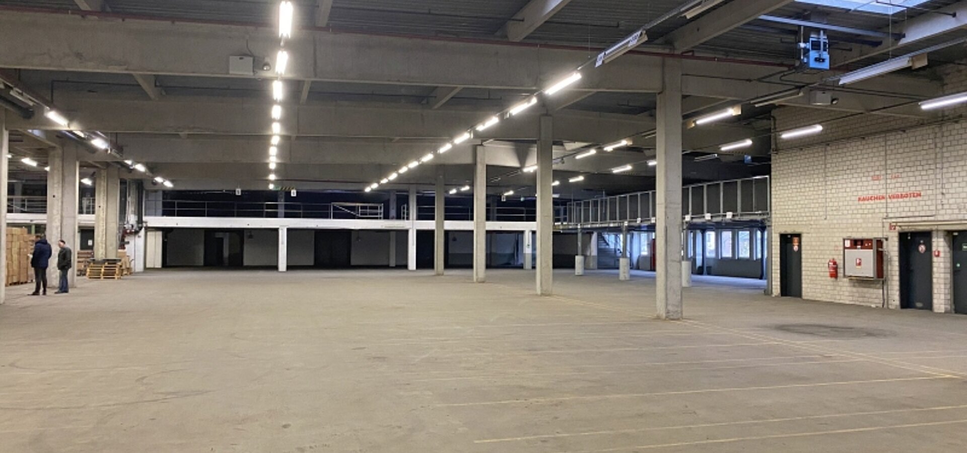 Innenansicht Hallenfläche