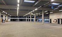 Innenansicht Hallenfläche