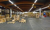 Innenansicht Hallenfläche