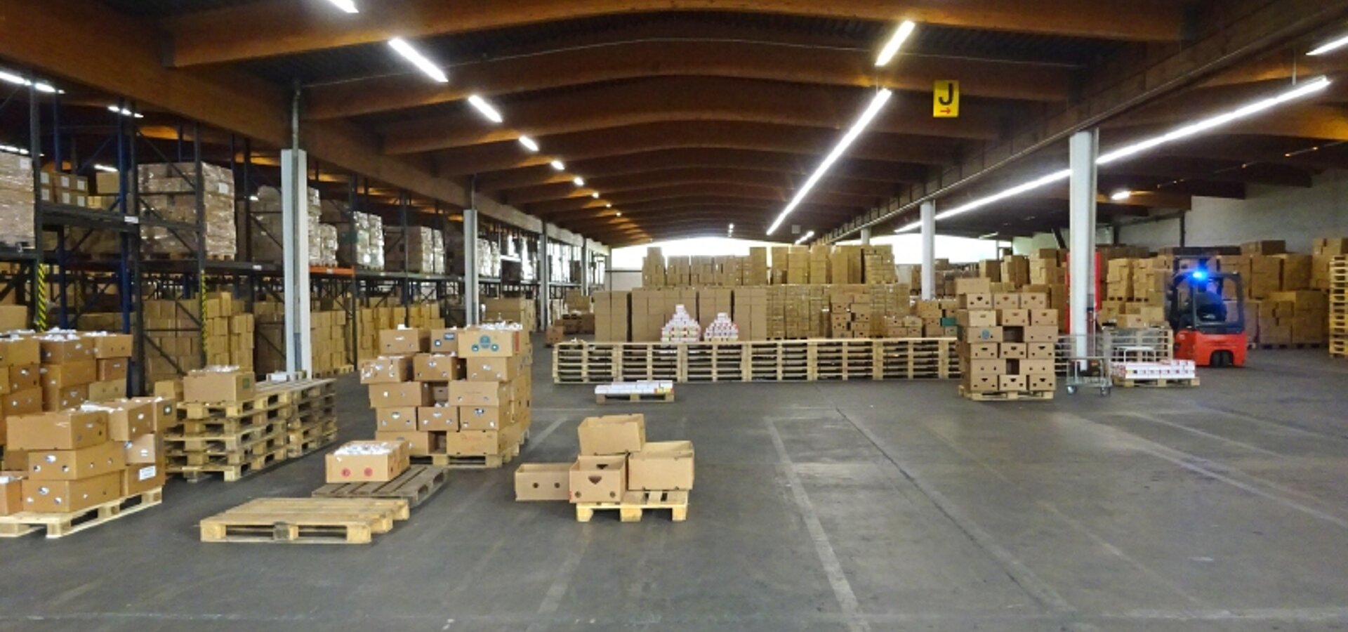 Innenansicht Hallenfläche