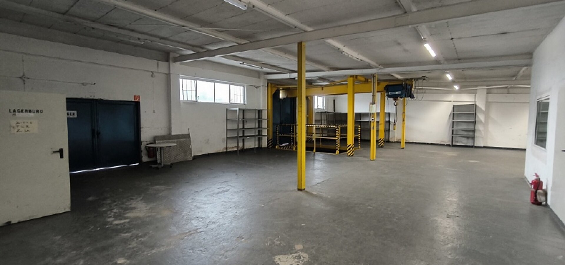 Innenansicht Halle EG
