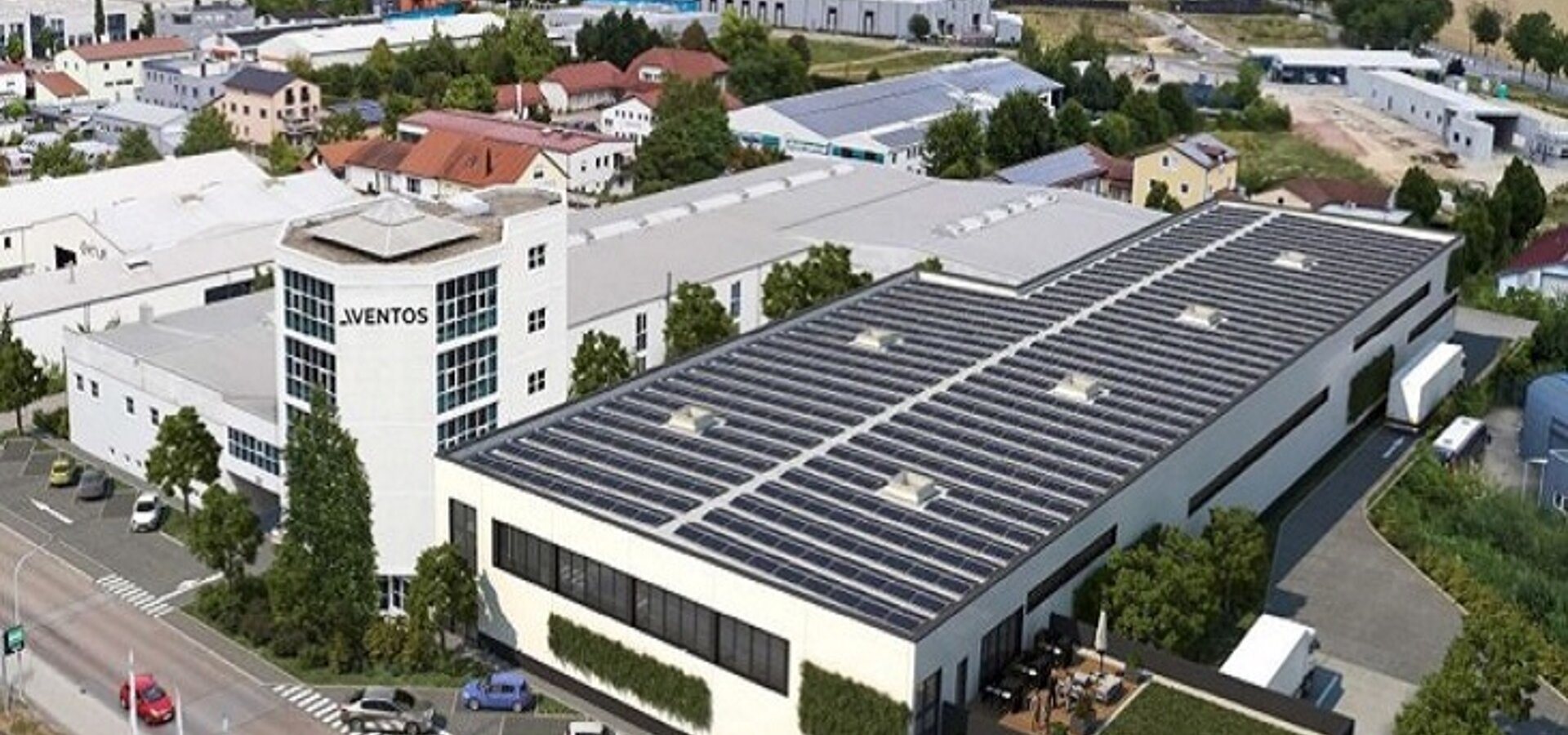 Luftbild Bestand + Neubau