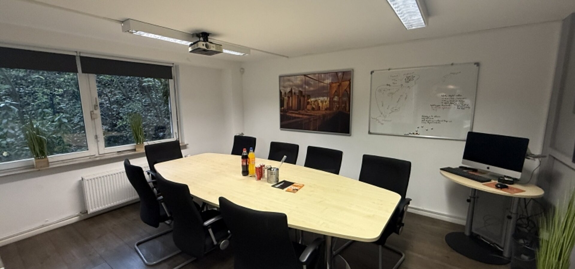 Innenansicht B&uuml;ro